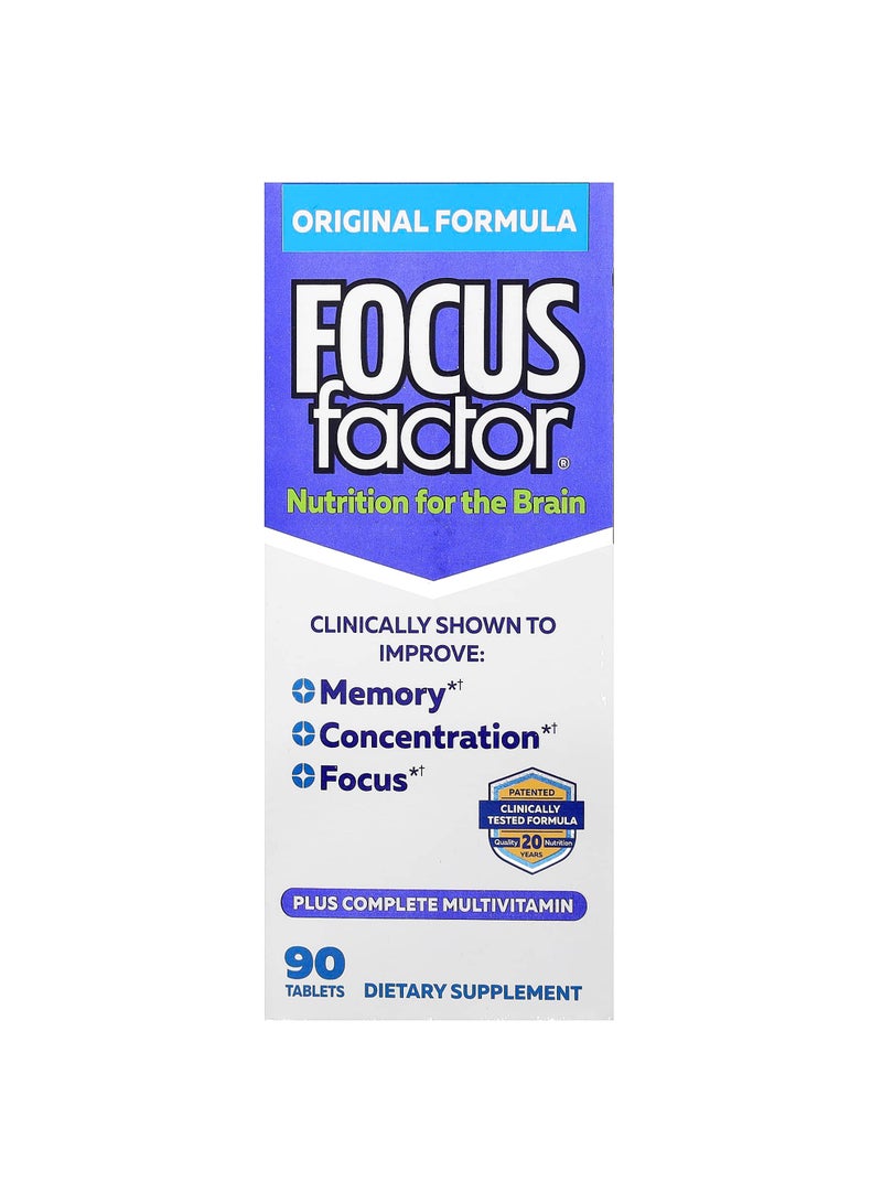 Nutrition For The Brain, Original Formula, 90 Tablets